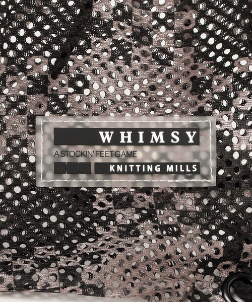 Whimzy（ウィムジー） トートバッグ 大きめ WHIMSY SOCKS / MESH KNAP