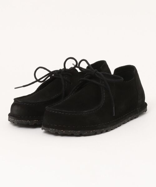 BIRKENSTOCK ブラックローファー 37 BIRKENSTOCK（ビルケンシュトック） ローファー 1028740 Utti Lace