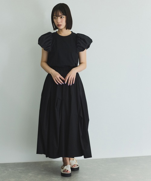「VICKY」 フレアスカート M ブラック レディース_画像7