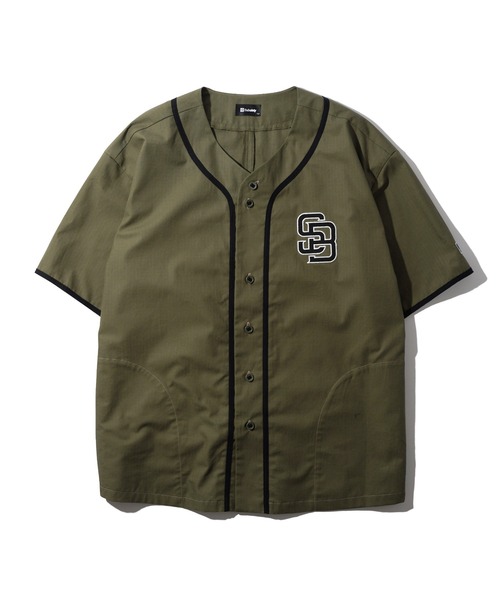 「Subciety」 半袖シャツ MEDIUM ブラック メンズ_画像3