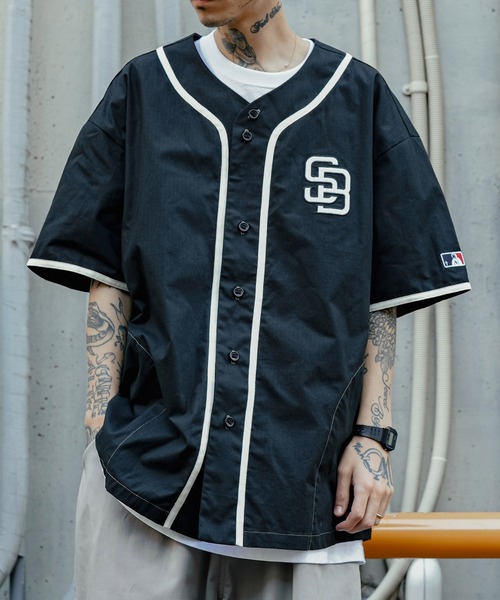 「Subciety」 半袖シャツ MEDIUM ブラック メンズ_画像7