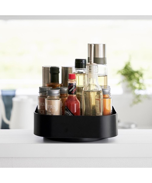 新品未使用 tower タワー スライド式ブラック収納 tower 回転式収納ラック タワー スクエア : ZOZOTOWN Yahoo!店 - 通販