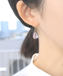 anq.（アンク） ピアス 「anq.」K18/K10 ペアシェイプ/ツイストカット