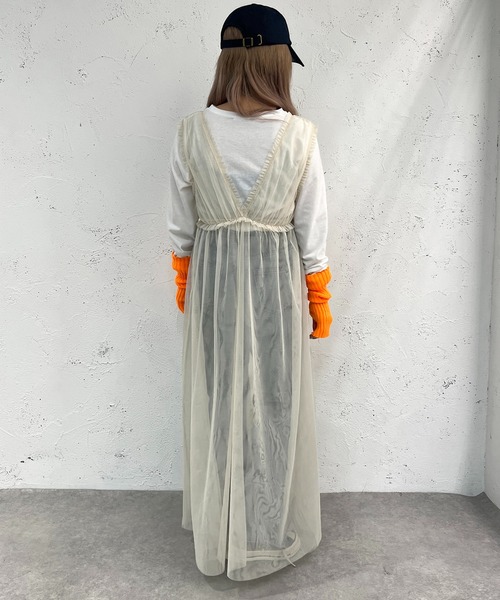 ワンピース チュールワンピース【ZOZOTOWN限定アイテム】 :67965732 ワンピース チュールワンピース【ZOZOTOWN限定アイテム】 :67965732