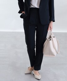 INDIVI（インディヴィ） スラックス パンツ 「定番スーツ／UVケア