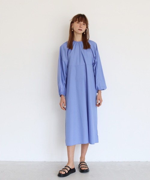 L'Or Volume Shirt Dress ロル ボリュームシャツドレス L'Or ロル ボリュームシャツドレス 【公式通販】