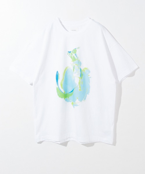 tシャツ MIDIUMISOLID プリントTシャツ レディース