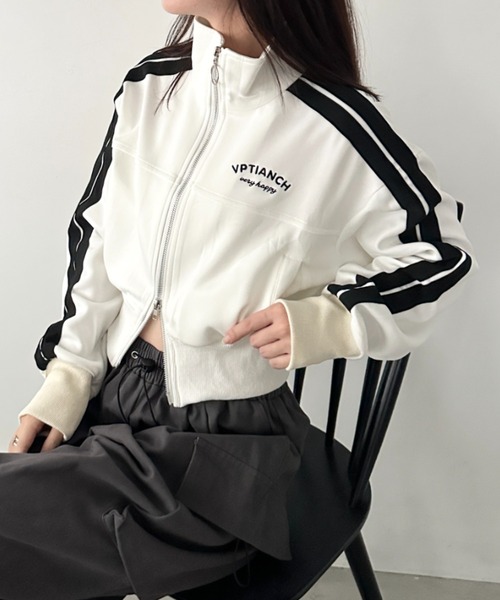 定価約8万 Stone トラックジャケット ショート丈 短丈 定価約8万 Stone