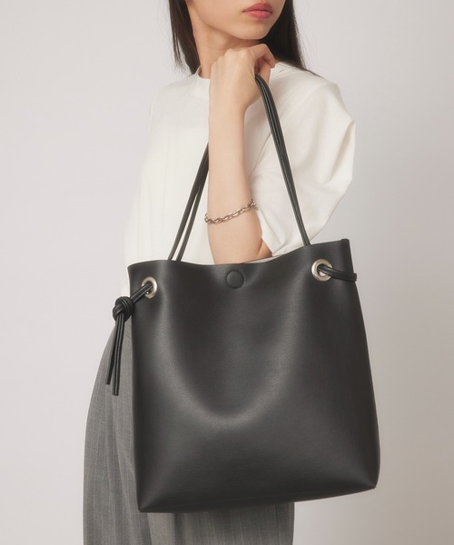MIAN トートバッグ 「MIAN」A4対応サイズ ムスビモチーフトート