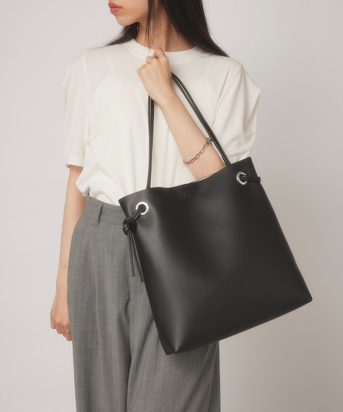 MIAN トートバッグ 「MIAN」A4対応サイズ ムスビモチーフトート