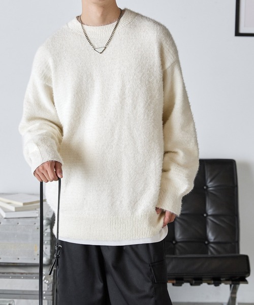 Anchor Smith（アンカー スミス） セーター ニット ルーズ シャギー