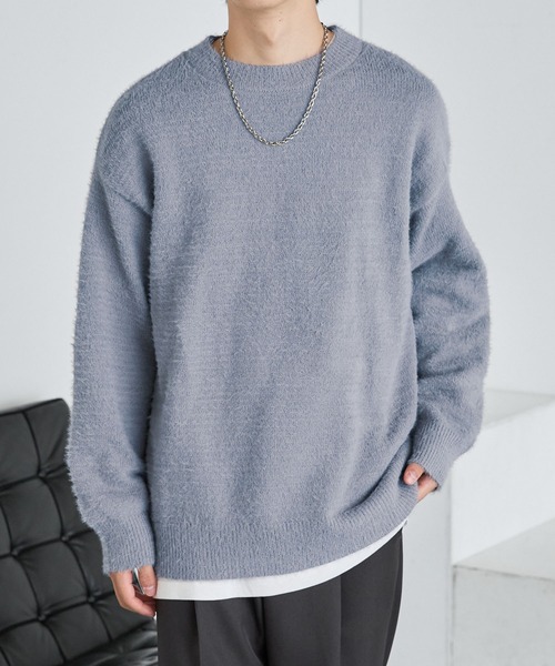 Anchor Smith（アンカー スミス） セーター ニット ルーズ シャギー