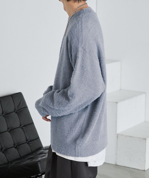 Anchor Smith（アンカー スミス） セーター ニット ルーズ シャギー