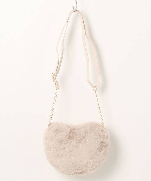 LOVETOXIC リュック 「WEB・一部店舗限定」ハートファーショルダーBAG 