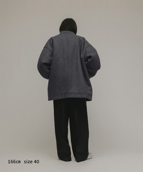M TO R スタジャン 「OUTER」LOOSE STADIUM JACKET UNISEX レディース 