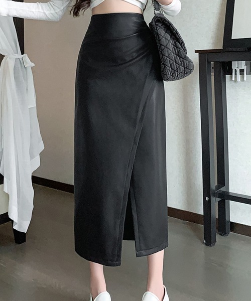 スカート スリットロングスカート レディース : ZOZOTOWN Yahoo