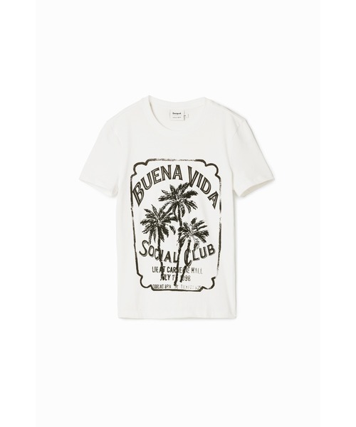 tシャツ 「Desigual x Stella Jean」BUENA VIDASTELLA Tシャツショートスリーブ レディース