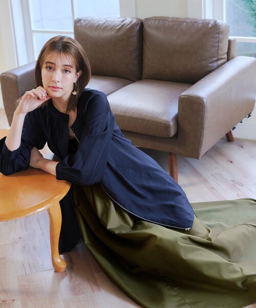 Tiaclasse セットアップ 「2点セット・洗える」 ハーフジッププル