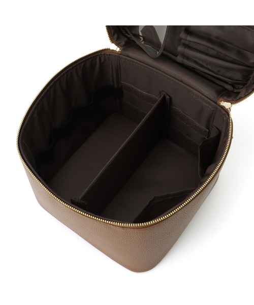 新品未使用⭐︎chiiiibag バニティ　ポーチ　ブラウン 新品未使用⭐︎chiiiibag バニティ ポーチ ブラウン バイカラー