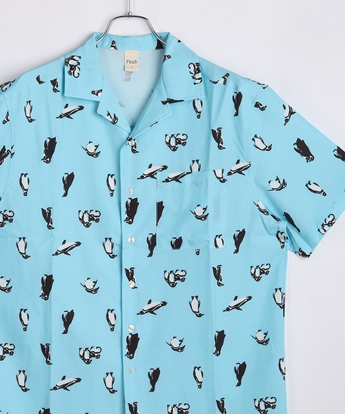 WESTSEA（ウエストシー） アロハシャツ シャツ 半袖 ストレッチ