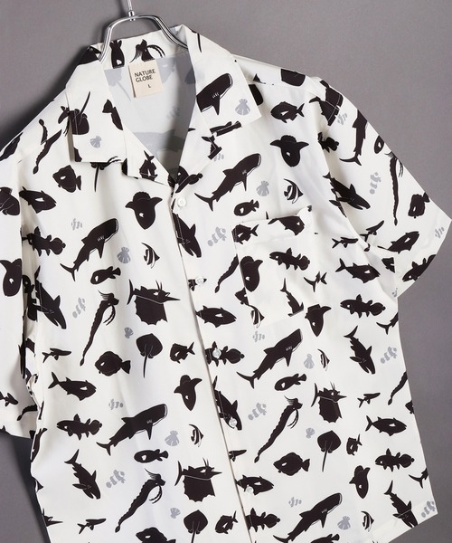 WESTSEA（ウエストシー） アロハシャツ シャツ 半袖 ストレッチ