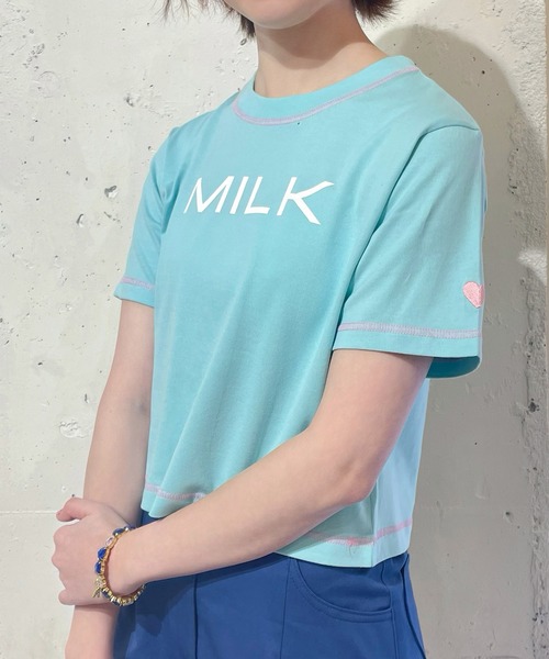MILK（ミルク） tシャツ MILK SUMMER Tシャツ レディース : ZOZOTOWN