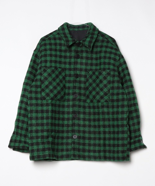 U：UME（ユーム） コート ジャケット Check Heavy Jacket メンズ 