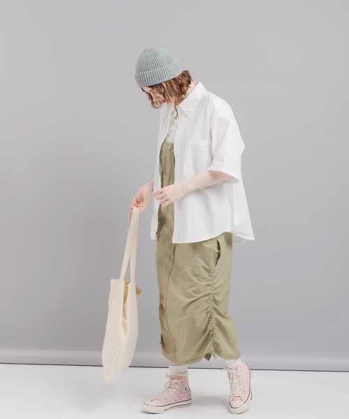 MUHET ジャンパースカート ナイロンジャンパースカート : ZOZOTOWN  