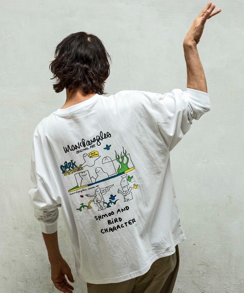 SHIFFON tシャツ 「WEB・直営店限定」MARK GONZALES ARTWORK