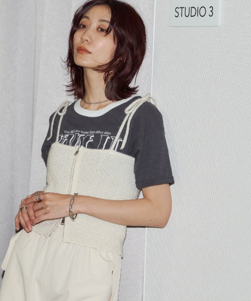 2回着用✨美品　sheller シェリエ フロントZIPビスチェ 2回着用✨美品 sheller シェリエ フロントZIPビスチェ - メルカリ