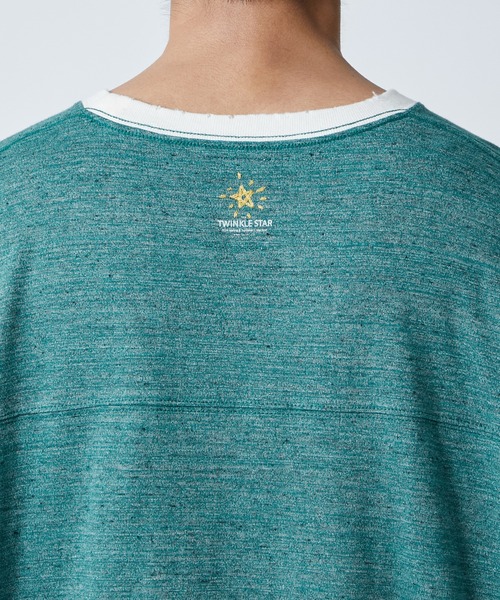 新品未使用 FACCIES/TOP MELANGE NUMBERRING TEE tシャツ 「FACCIES/ファッチーズ」TOP MELANGE NUMBERRING TEE メンズ