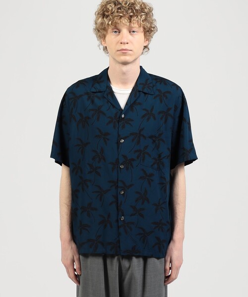 TWO PALMS シャツ 「別注」TWO レーヨン アロハシャツ メンズ