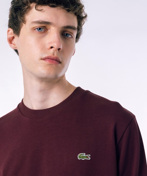 LACOSTE（ラコステ） tシャツ オーバーサイズ スウェットライク 裏 