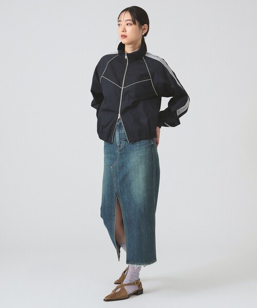 美品 レッドカード×ビームス　別注　 2way 巻きスカート デニム　25 Ray BEAMS デニムスカート 「別注」RED CARD TOKYO / Cameron