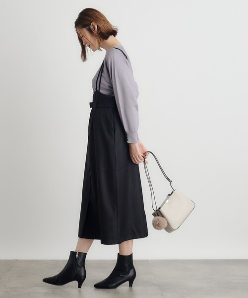 grove（グローブ） スカート ツイードMIXサス付きスカート : ZOZOTOWN