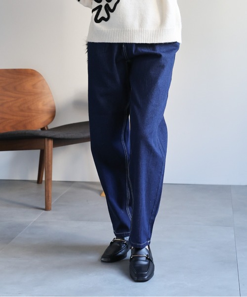 sakishimatokyo ジーンズ デニム デニムパンツ タック入り