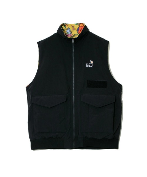 激レア GILET ジレ コーデュロイパッチワーク パンツ ジレ GERRY 