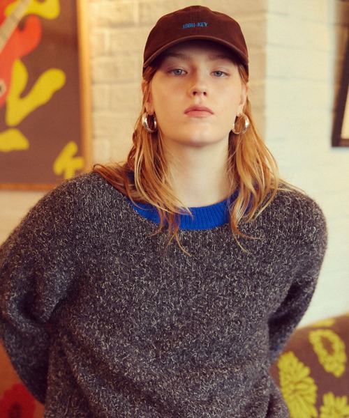 BAYFLOW（ベイフロー） ニット セーター ミックスヤーンバイカラー