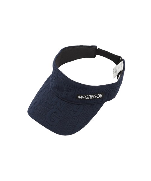 McGREGOR GOLF サンバイザー GOLF「ウィメンズ」キルトジャカード