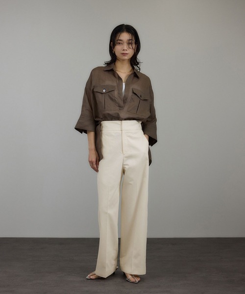 SALON adam et rope'（サロン アダム エ ロペ） スラックス パンツ