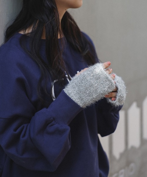 Bonjour Sagan（ボンジュールサガン） アームカバー 「Casselini」ラメ