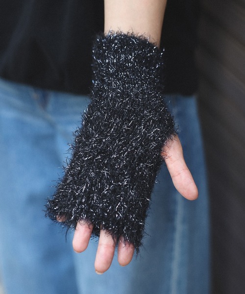 Bonjour Sagan（ボンジュールサガン） アームカバー 「Casselini」ラメ