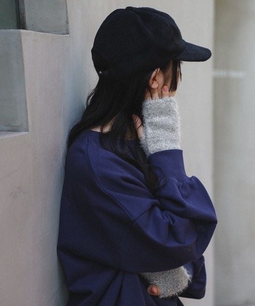 Casselini（キャセリーニ） アームカバー 「Casselini」ラメフェザー