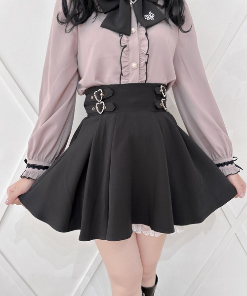 ROJITA（ロジータ） スカート 「セットアップ対応」ハートWバックル 