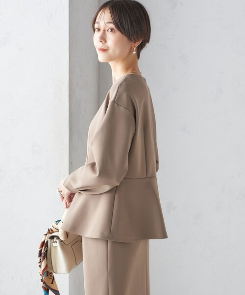 SHIPS（シップス） ブラウス シャツ 「手洗い可能」ストレッチ