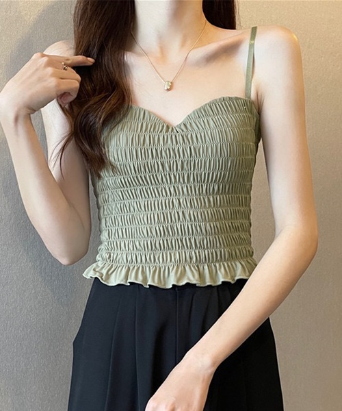 Lace Ladies（レースレディース） カップ付き キャミソール