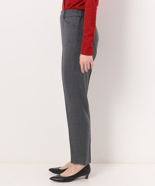 コムサ（COMME CA）/【セットアップ対応】ウールストライプ パンツ COMME CA（コムサ） スラックス パンツ 「セットアップ対応」ウール