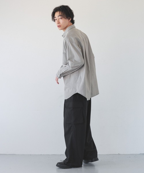 LOWRYS FARM シャツ デニムカコウシャツ 289059 メンズ