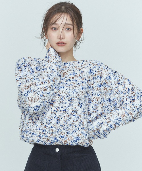 ニット セーター 「ZOZOTOWN限定カラー」BUBBLE SHORT KNIT レディース