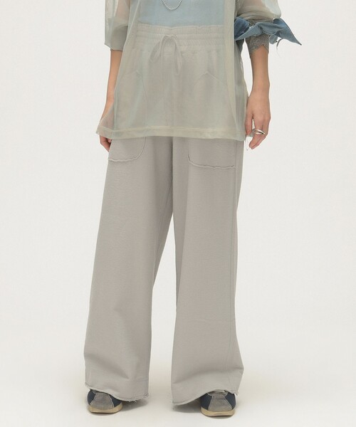 maturely スウェットパンツ BEAMS BOY（ビームスボーイ）の「maturely / Side Cord Jersey